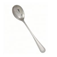 Update RE-117 11 1/4" Regency Solid Serving Spoon - 18/8 ga Stainless thumbnail 2
