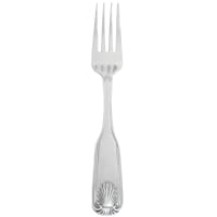 Update SH-506-N 7" Salad Fork with 18/0 Stainless Grade, Shell Pattern thumbnail 5