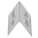 Update TS-ITE Iced Tea Table Tent Sign - 1 1/2" x 3", Stainless thumbnail 3