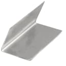 Update TS-ITE Iced Tea Table Tent Sign - 1 1/2" x 3", Stainless thumbnail 5