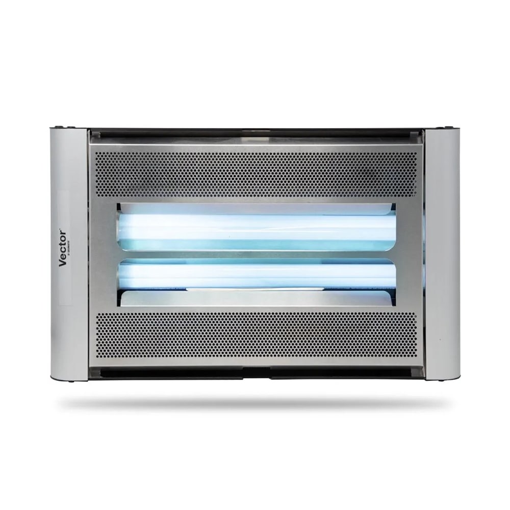 Vector by Catchmaster Wall Mount UV Fly Light Trap w/ Glue Board - 2850 sq ft Range, Gray (45091613)