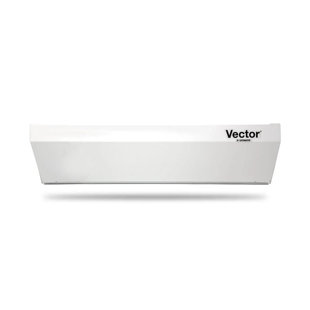 Vector by Catchmaster Wall Mount UV Fly Light Trap w/ Glue Board - 590 sq ft Range, White (921-SP)