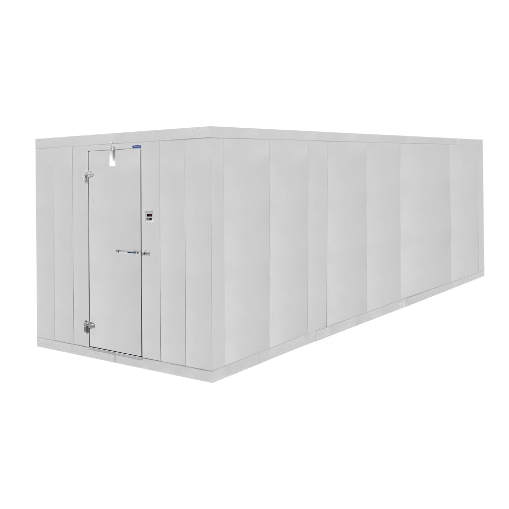 Norlake 10X12X7-7COMBO1 10' x 12' Indoor Walk-In Cooler/Freezer Combo w/ Remote Compressor