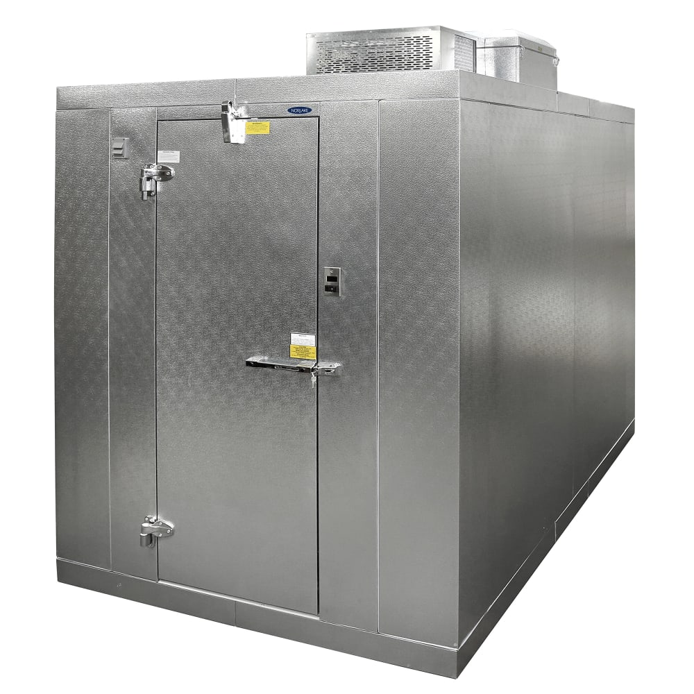 Norlake KLB7766-C 6' x 6' Indoor Walk-In Cooler w/ Top-Mounted Compressor - Floor