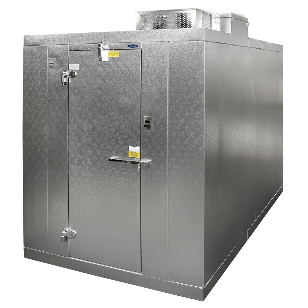 Norlake KLB7766-C 6' x 6' Indoor Walk-In Cooler w/ Top-Mounted Compressor - Floor