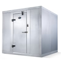Norlake KLF771010-C 10' x 10' Indoor Walk-In Freezer w/ Top-Mounted Compressor - Floor thumbnail 2