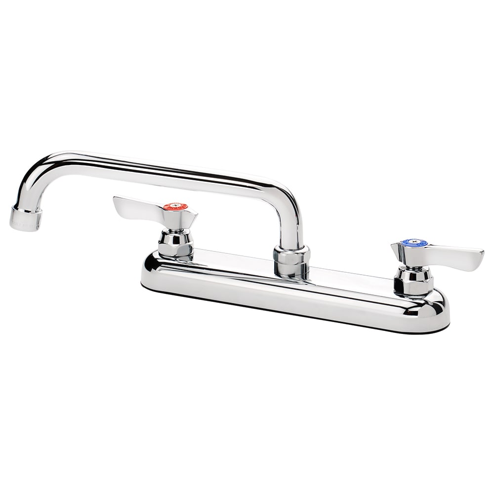 Krowne 13-808L Deck Mount Faucet - 8" Swing Spout, 8" Centers