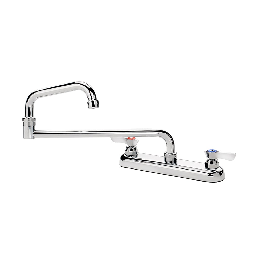 Krowne 13-818L Deck Mount Faucet w/ 18" Double Jointed Swing Nozzle