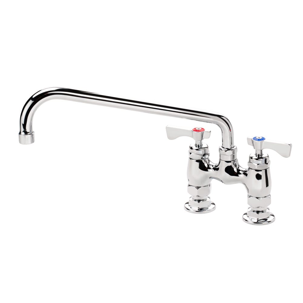 Krowne 15-412L Deck Mount Faucet w/ 12" Swing Nozzle