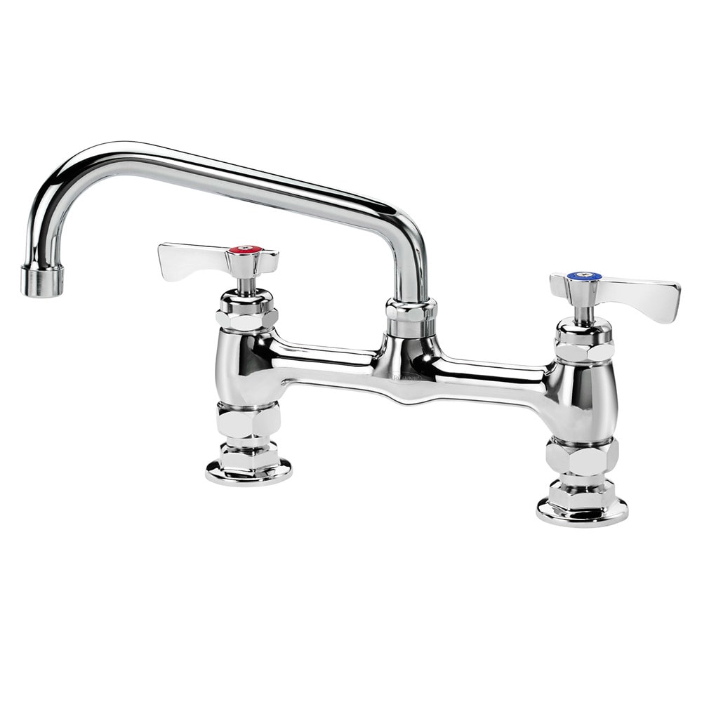 Krowne 15-808L Deck Mount Faucet - 8" Swing Spout, 8" Centers