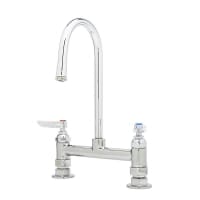Krowne 15-825L Deck Mount Faucet - 3 1/2" Gooseneck Spout, 8" Centers thumbnail 2
