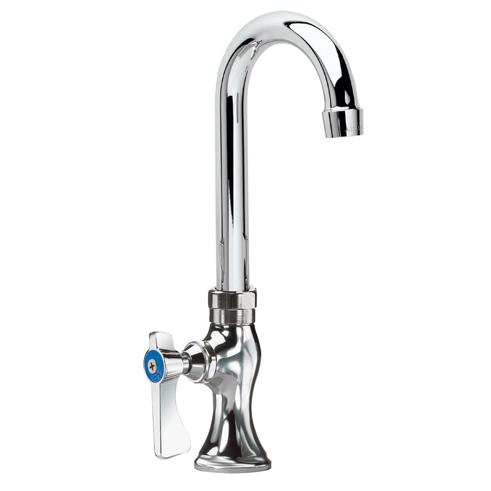 Krowne 16-115L Deck Mount Single Pantry Faucet - 3 1/2" Gooseneck Spout, Single Hole