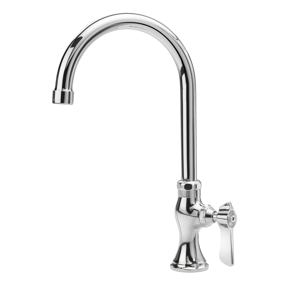 Krowne 16-116L Deck Mount Single Pantry Faucet - 6" Gooseneck Spout, Single Hole
