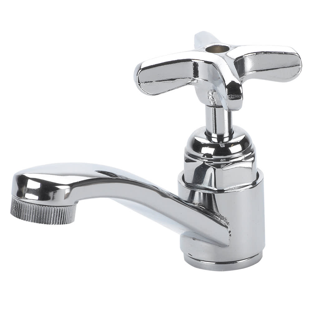 Krowne 16-152L Deck Mount Steam Table Faucet - 4 1/4" Swing Spout, Single Hole
