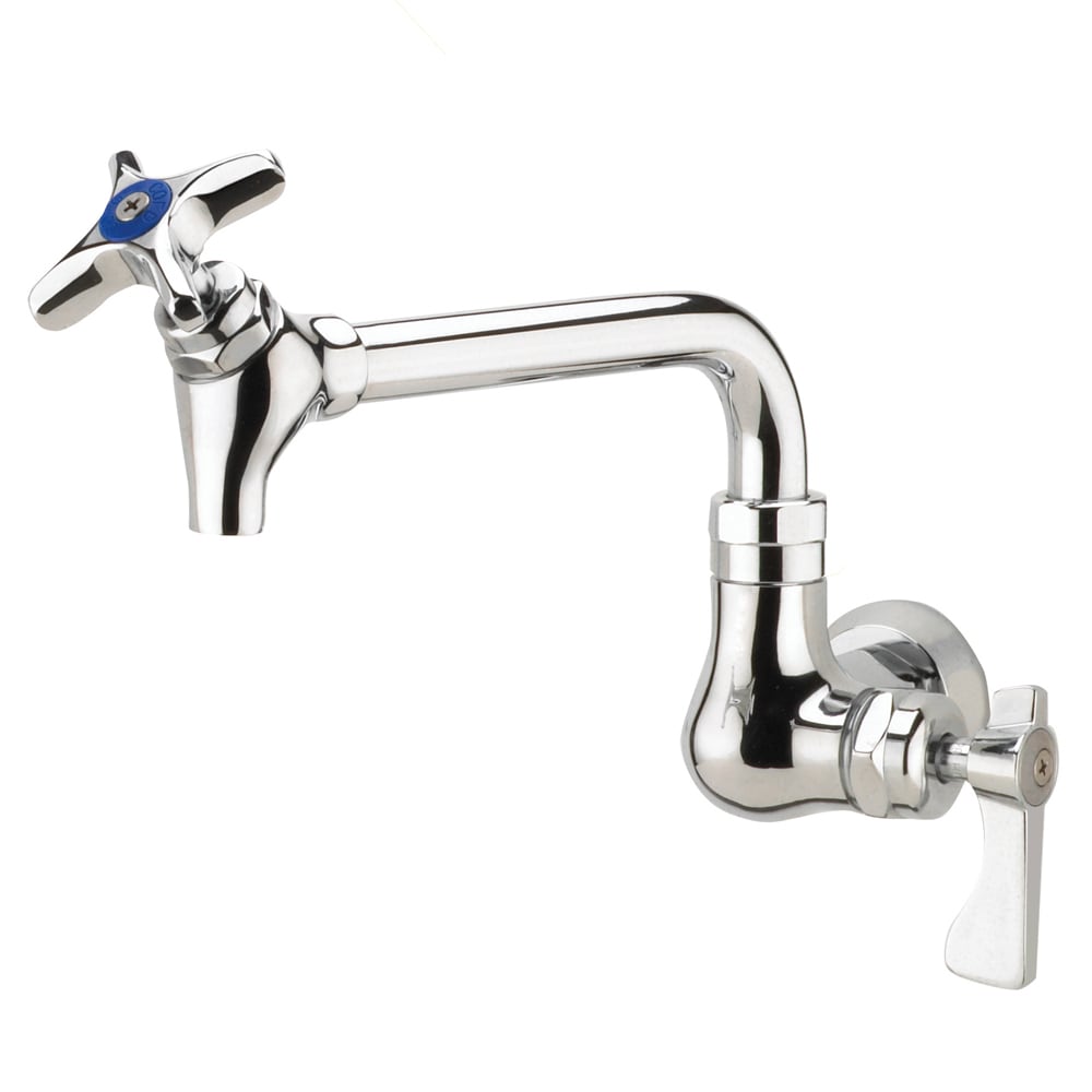 Krowne 16-178L Splash Mount Pot Filler Faucet w/ 6" Swing Nozzle