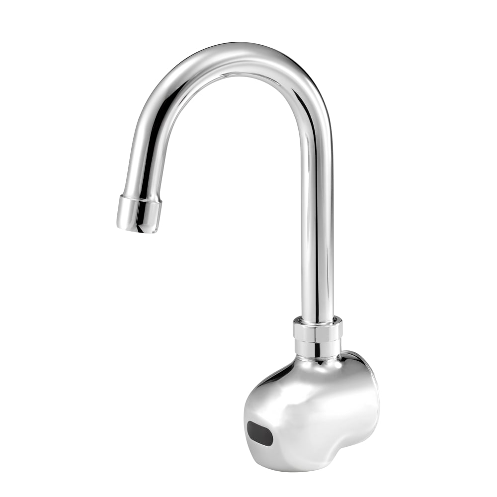 Krowne 16-190 Wall Mount Electronic Faucet - Single Hole, Gooseneck Spout
