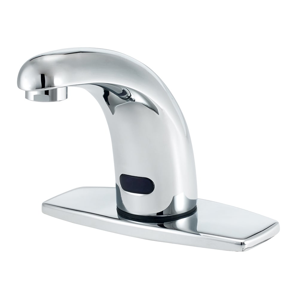 Krowne 16-196P Deck Mount Electronic Faucet - Single Hole, Fixed Spout, Battery Operated