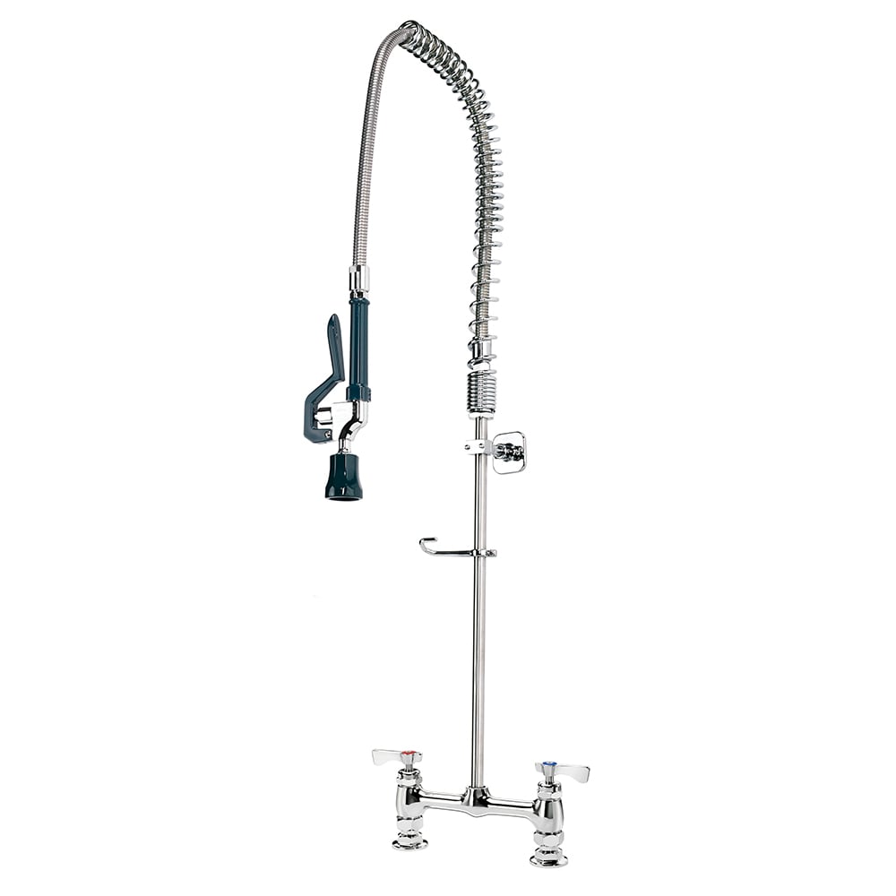Krowne 17-208WL 38"H Deck Mount Pre Rinse Faucet - 1 1/5 GPM, Base with Nozzle