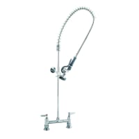 Krowne 17-208WL 38"H Deck Mount Pre Rinse Faucet - 1 1/5 GPM, Base with Nozzle thumbnail 2