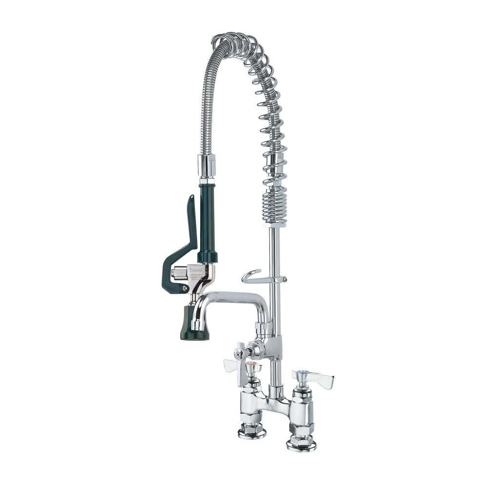 Krowne 18-406L 24 7/8"H Deck Mount Pre Rinse Faucet - 1.2 GPM, Base with Nozzle