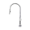 Krowne 19-400C Deck Mount Faucet - 10 1/2" Swivel Gooseneck Spout, Single Hole, Chrome thumbnail 2