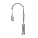 Krowne 19-401S Deck Mount Faucet - 10 1/2" Swivel Gooseneck Spout, Single Hole, Satin thumbnail 2