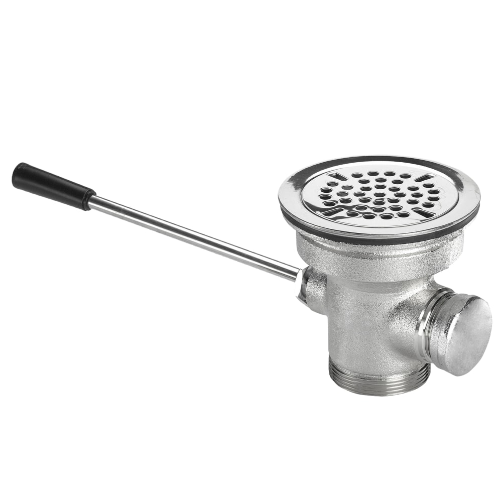 Krowne 22-404 Lever Waste Valve, 3 1/2" Sink Opening, 2" Drain Outlet