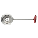 Krowne 22-850 Ball Valve Waste Drain w/ 1 1/4" Overflow Outlet, 3 1/2" Sink Opening thumbnail 4