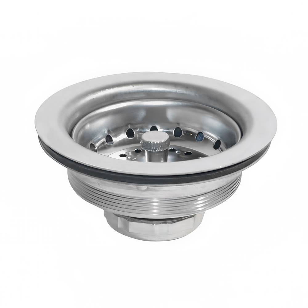 Krowne 23-123 3 1/2" Kitchen Sink Drain w/ Basket, Stainless Steel
