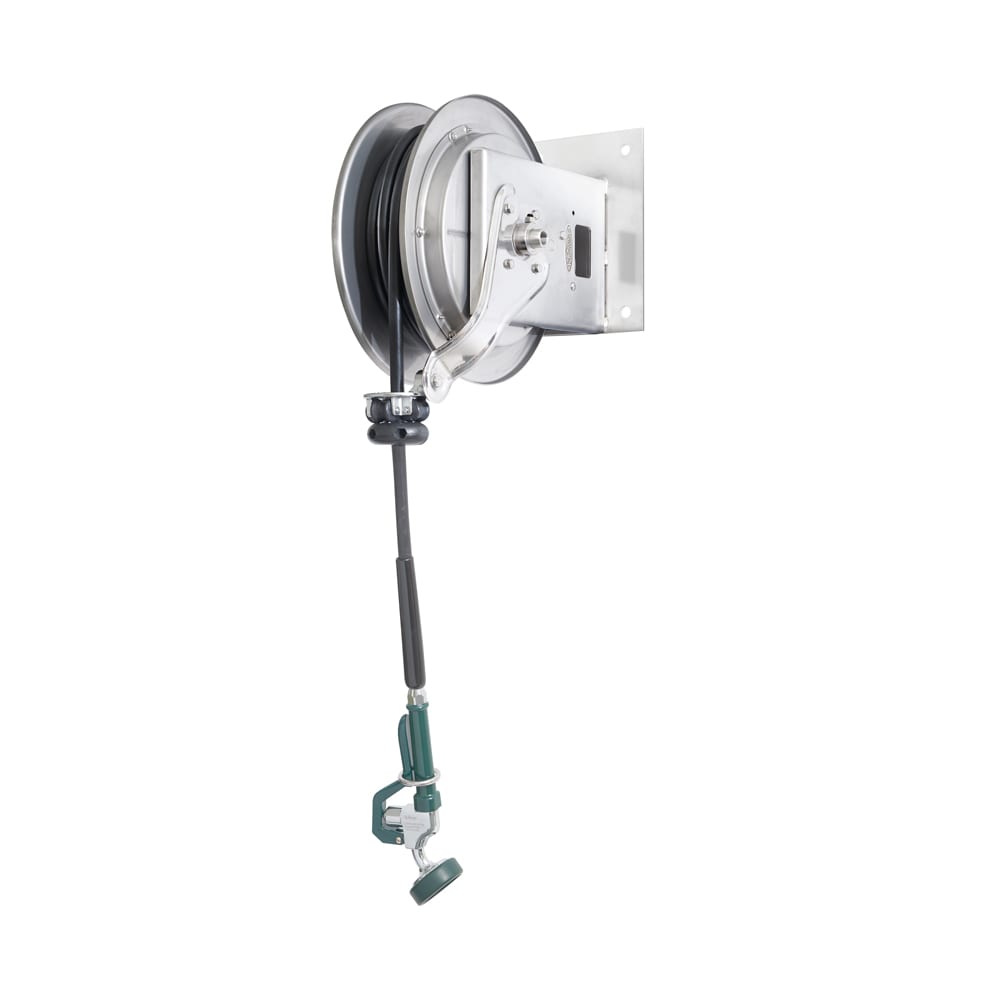 Krowne 24-602 35 ft Open Hose Reel Assembly, Mounts To Ceiling
