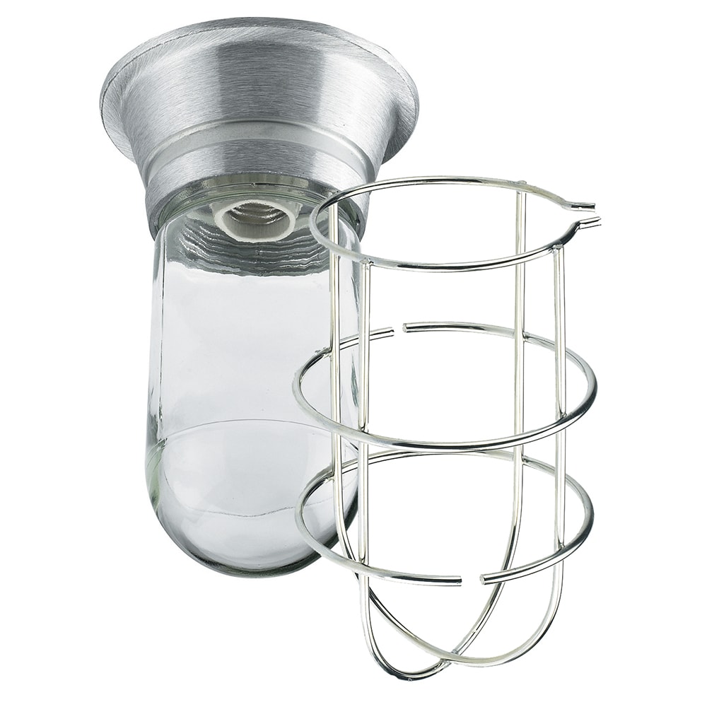 Krowne 25-112 Exhaust Hood Vaporproof Light Fixture, Shatterproof w/ Wire Guard