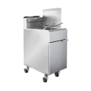 Krowne 30-324 Royal Series Universal Fryer Splash Guard - 20 1/2"D x 18"H, Stainless Steel thumbnail 2