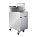 Krowne 30-325 Royal Series Universal Fryer Splash Guard - 20 1/2"D x 18"H, Stainless Steel thumbnail 2