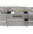 Krowne AL24-AL122-R 122" Alchemy Series Cocktail Station w/ Trash Chute, Dump Sink, Tool Caddy, Liquor Display & Ice Bin thumbnail 3