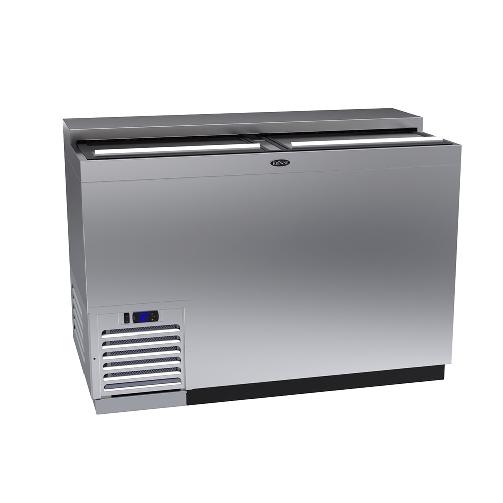 Krowne BC48-SS 48" Forced Air Bottle Cooler - Holds (348) 12 oz Bottles, Stainless, 115v
