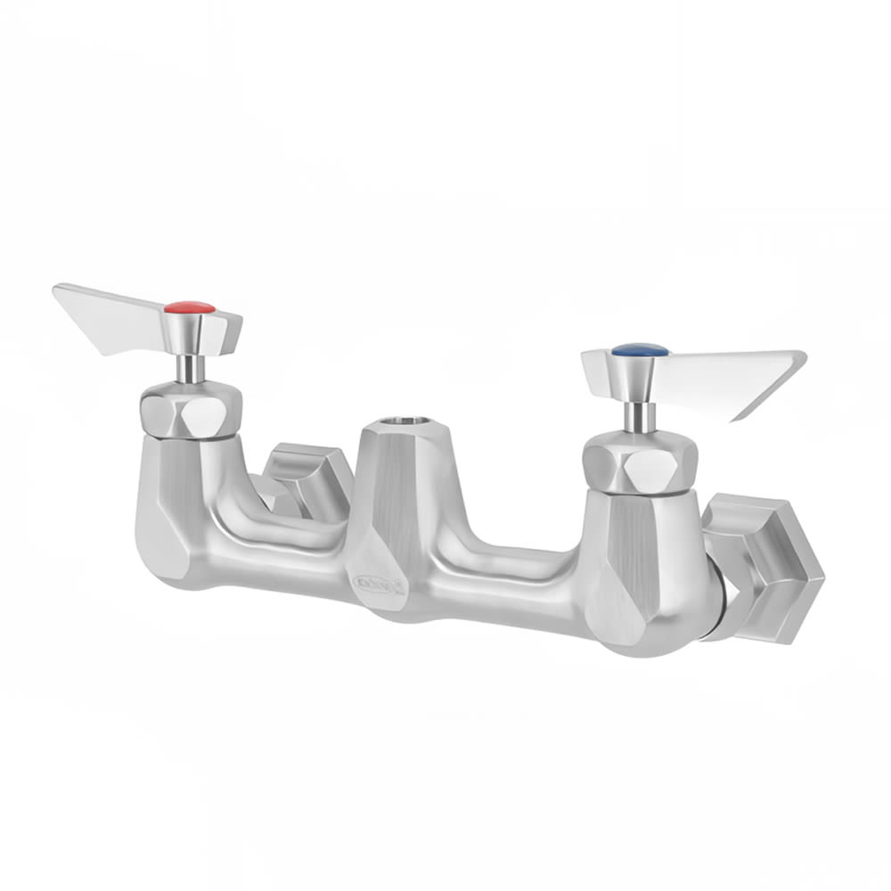 Krowne DX-208 Splash Mount Pre Rinse Base Only w/ 8" Centers - 1/2" NPT Female Inlet