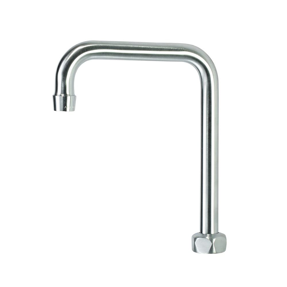 Krowne DX-431 6" Double Bend Gooseneck Spout, Chrome Plated