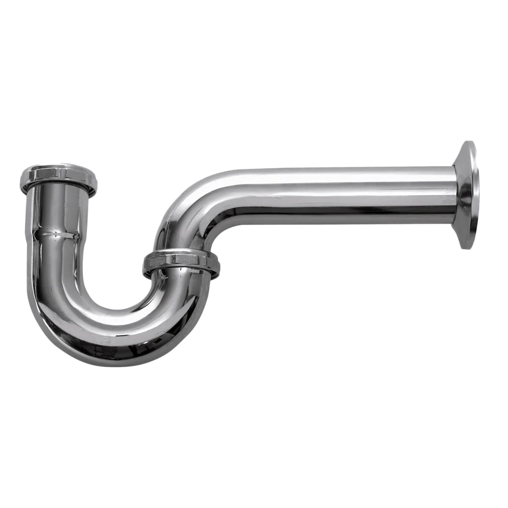 Krowne H-100 1 1/2" P Trap, Chrome Plated