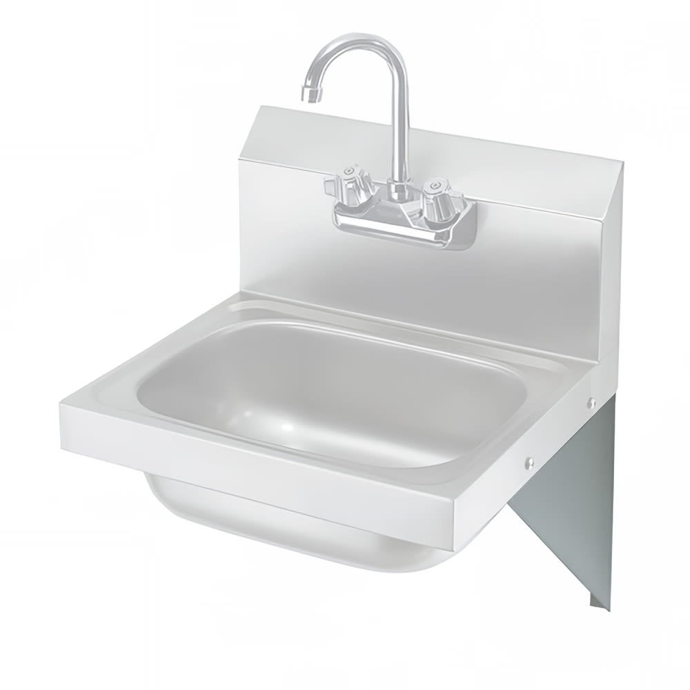 Krowne H-110 Side Support Brackets For Wall Mount Hand Sinks