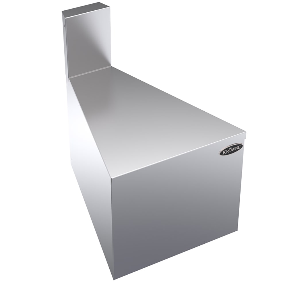 Krowne KR19-F30 19" Front Angle - 30 Degree, 6 1/2" Back Splash
