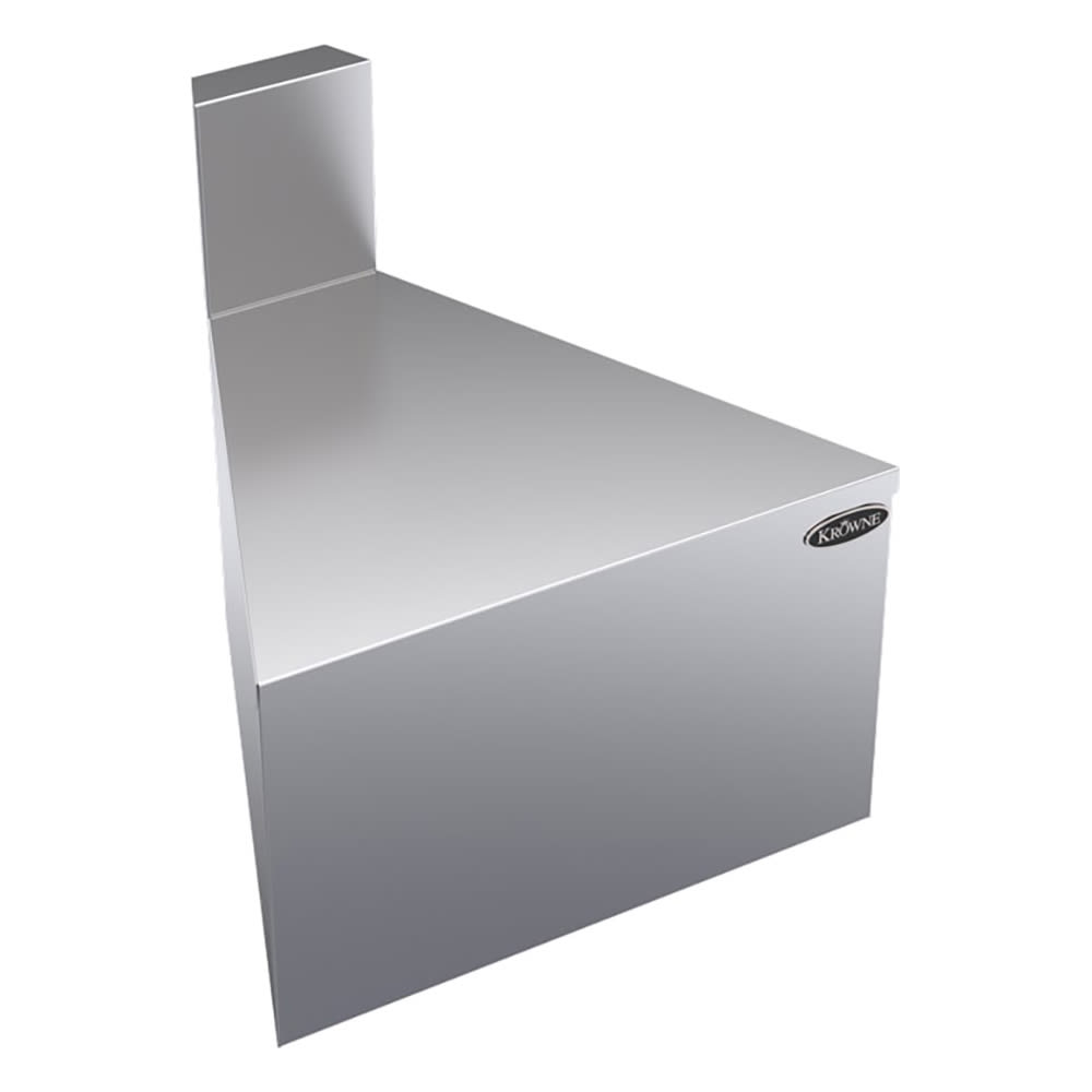 Krowne KR19-F45 19" Front Angle - 45 Degree, 6 1/2" Back Splash