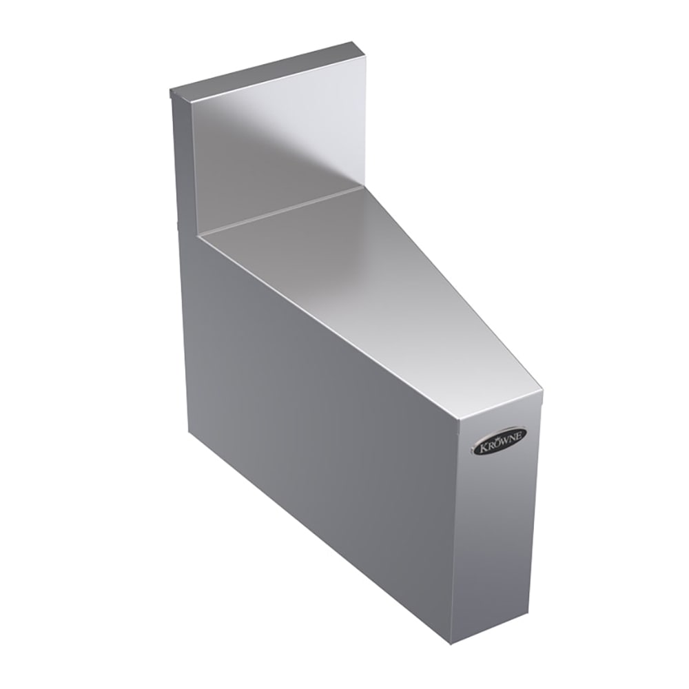 Krowne KR19-R15 19" Rear Angle - 15 Degree, 7" Back Splash