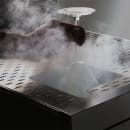 Krowne KR24-MF18 18" Glass Froster Drainboard Cabinet - 6 1/2" Backsplash, Stainless Steel thumbnail 5