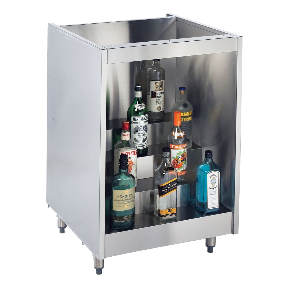 Krowne KR-L18 18" 4 Step Backbar Liquor Display, 24" D