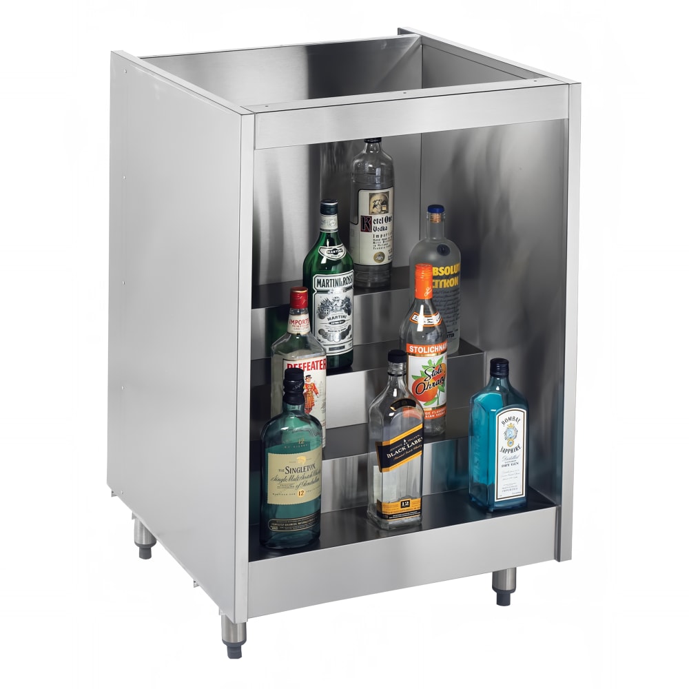 Krowne KR-L24 24" 4 Step Backbar Liquor Display, 24" D