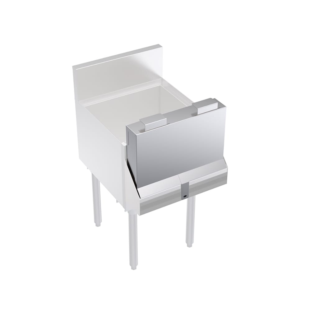 Krowne KR-SC18 18" Locking Cover for Single Speed Rail, Stainless