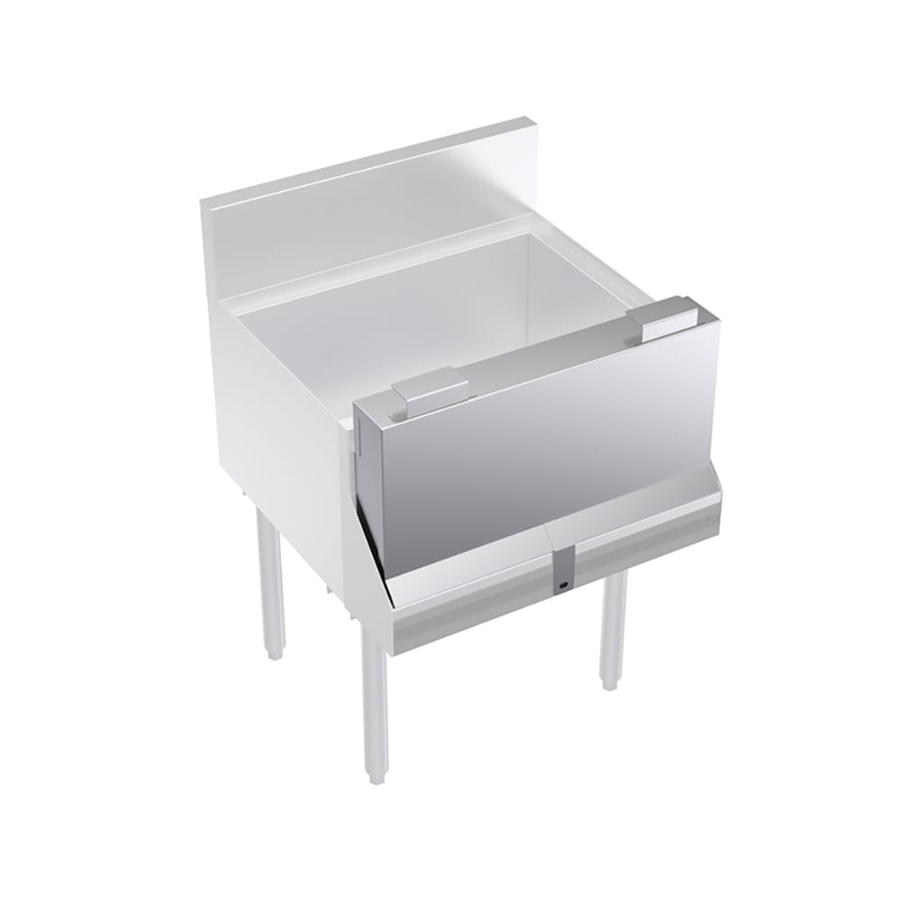 Krowne KR-SC24 24" Locking Cover for Single Speed Rail, Stainless