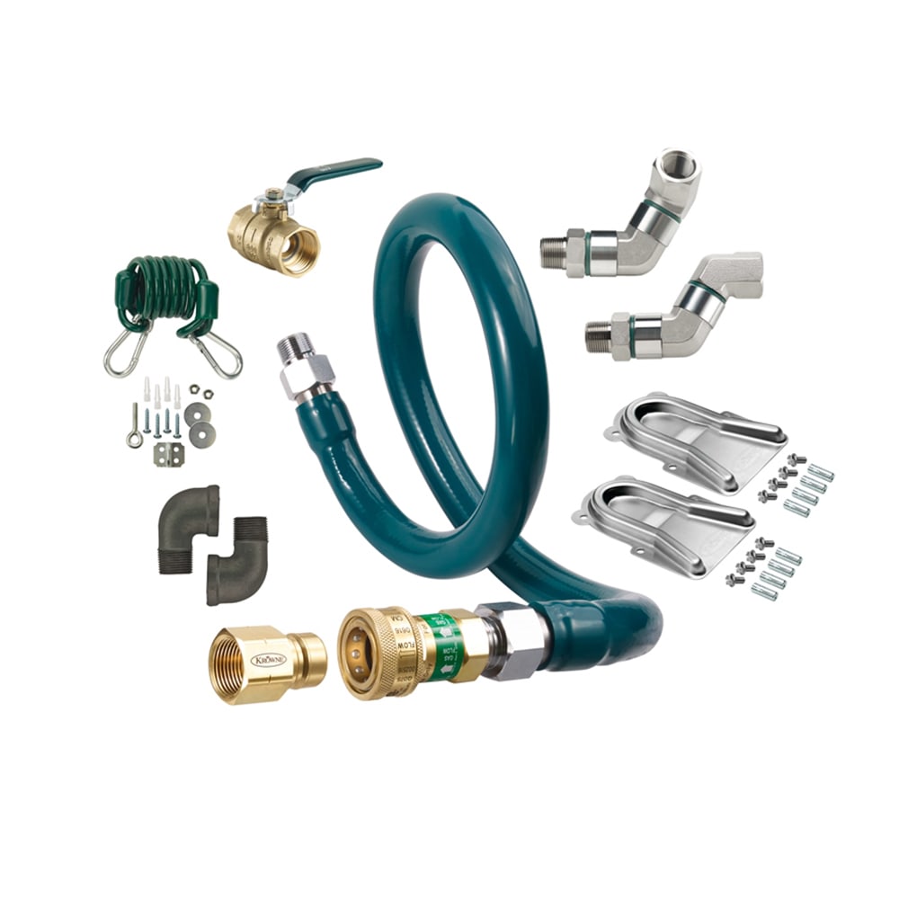 Krowne M10060K12 60" Gas Connector Kit w/ 1" Female/Male Couplings