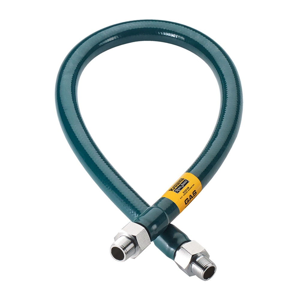 Krowne M12560 60" Gas Connector Hose w/ 1 1/4" Male/Male Couplings