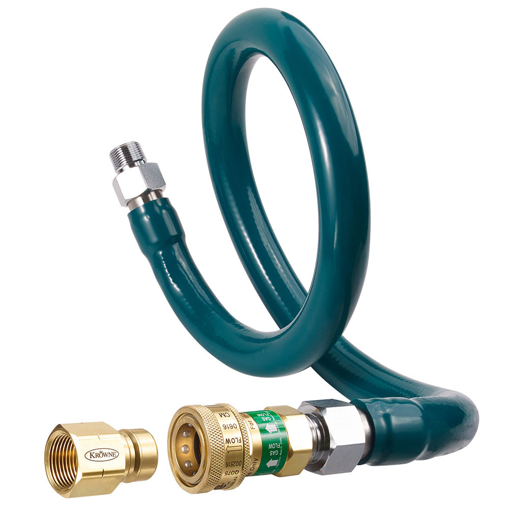 Krowne M5024K5 24" Gas Connector Kit w/ 1/2" Female/Male Couplings